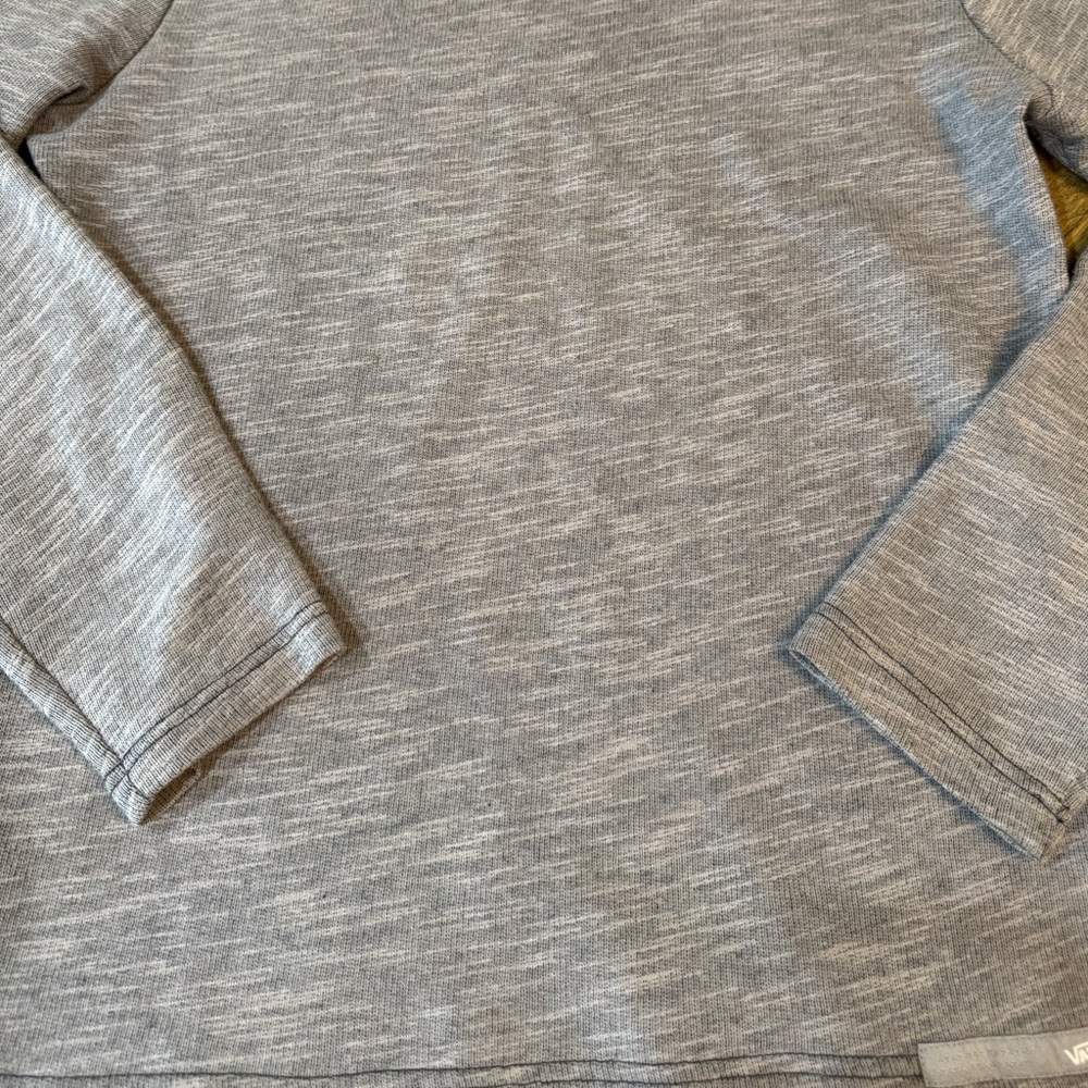Vans Heather Gray Men's Hooded Sweater - Picture 8 of 11